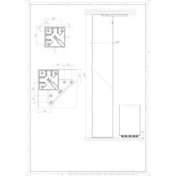 27 3/4 in. (705 mm) Aluminum Steel Square Design Table Leg with leveling Glide by Richelieu Hardware -Richelieu Hardware Sales aluminum richelieu hardware furniture parts 642705010 4f 1000