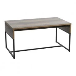 35.43 in. Ashwood Finish Wrap Wood Modern Coffee Table by HOUSEHOLD ESSENTIALS -Richelieu Hardware Sales ashwood black household essentials coffee tables hh8259 1 fa 1000