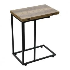 Jamestown Folding C Table, Square, Ashwood by HOUSEHOLD ESSENTIALS