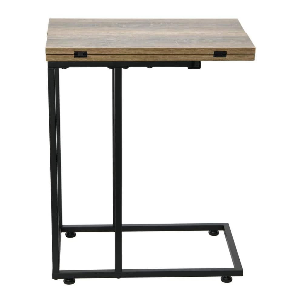 Jamestown Folding C Table, Square, Ashwood by HOUSEHOLD ESSENTIALS 4 Jamestown Folding C Table, Square, Ashwood by HOUSEHOLD ESSENTIALS - Image 2