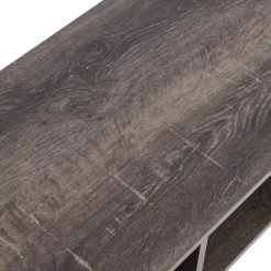 Jamestown Media Table, Holds a Maximum 60 in. Television, Rectangular, Ashwood, 15.75" H x 39.37" W x 15.75" D by HOUSEHOLD ESSENTIALS -Richelieu Hardware Sales ashwood household essentials tv stands 8088 1 fa 1000