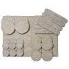 Assorted Self-adhesive Felt Pads (33-Multipack) by Richelieu Hardware -Richelieu Hardware Sales beige cream richelieu hardware furniture accessories 23054 64 1000