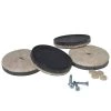 1-1/2 in. Screw-on Felt Pads (4-Pack) by Richelieu Hardware