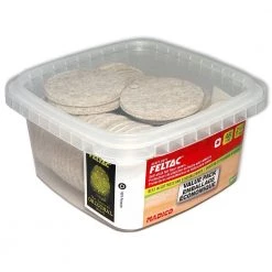 2-1/4 in. Self-adhesive Felt Pads (48-Pack) by Richelieu Hardware -Richelieu Hardware Sales beige cream richelieu hardware furniture accessories 23171pc 4f 1000