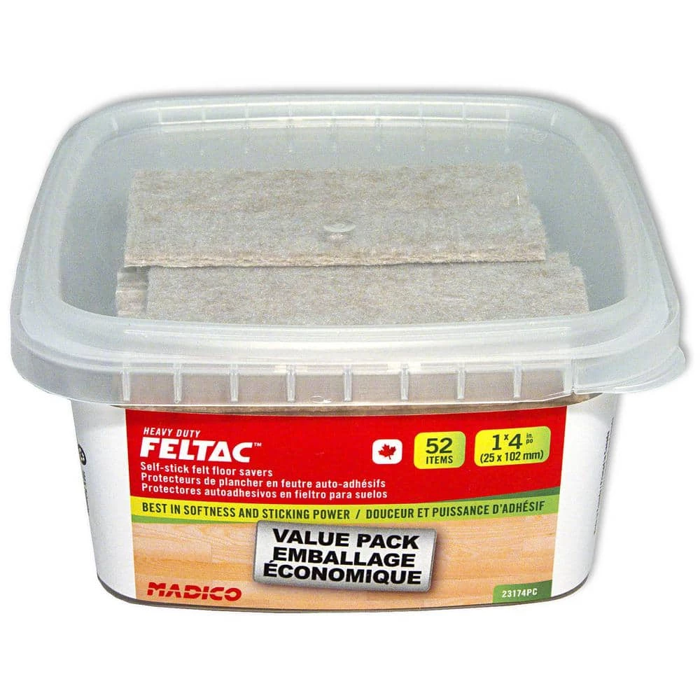 3-15/16 in. Self-adhesive Felt Pads (52-Pack) by Richelieu Hardware 5 3-15/16 in. Self-adhesive Felt Pads (52-Pack) by Richelieu Hardware - Image 3