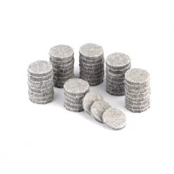 1 in. Round Felt Pads (48-Pack) by Richelieu Hardware