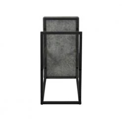 Greystone Collection 25 in. Black Side Table (1-PK) by HOUSEHOLD ESSENTIALS -Richelieu Hardware Sales black household essentials end side tables 8094 1 44 1000