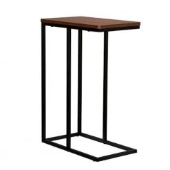 Williamsburg Collection 25 in. Black Side Table (1-PK) by HOUSEHOLD ESSENTIALS