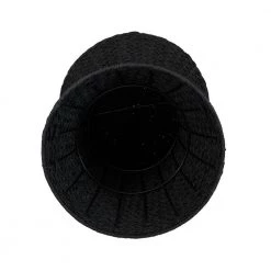 18 in. Hour Glass Table in Black Paper Rope by HOUSEHOLD ESSENTIALS 9 18 in. Hour Glass Table in Black Paper Rope by HOUSEHOLD ESSENTIALS -Richelieu Hardware Sales black household essentials end side tables ml 4150 31 1000