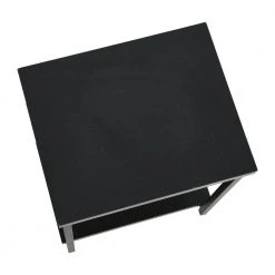 Jamestown 3 Tier End Rectangular Table, 23.6''H x 17.46''W, Black Oak by HOUSEHOLD ESSENTIALS -Richelieu Hardware Sales black oak household essentials end side tables 8174 1 1f 1000