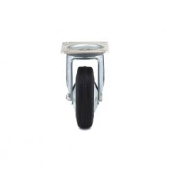 Euro Series 3-15/16 in. (100 mm) Black Non-Braking Swivel Plate Caster with 154 lb. Load Rating by Richelieu Hardware -Richelieu Hardware Sales blacks richelieu hardware casters f24791 4f 1000