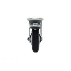 Euro Series 4-15/16 in. (125 mm) Black Double-Lock Brake Swivel Plate Caster with 220 lb. Load Rating by Richelieu Hardware 8 Euro Series 4-15/16 in. (125 mm) Black Double-Lock Brake Swivel Plate Caster with 220 lb. Load Rating by Richelieu Hardware -Richelieu Hardware Sales blacks richelieu hardware casters f24803 4f 1000