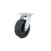 6 in. (152 mm) Black Non-Braking Swivel Plate Caster with 772 lb. Load Rating by Richelieu Hardware -Richelieu Hardware Sales blacks richelieu hardware casters f26817 64 1000