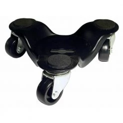 1-1/4 in. Black Caster with 201 lbs. Load Rating by Richelieu Hardware