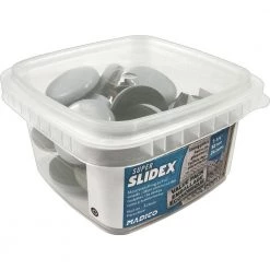 1-1/4 in. Black and Gray Base Nail-on Glides (24-Pack) by Richelieu Hardware 7 1-1/4 in. Black and Gray Base Nail-on Glides (24-Pack) by Richelieu Hardware -Richelieu Hardware Sales blacks richelieu hardware furniture accessories 23294pc 4f 1000