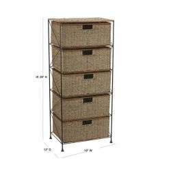 Brown Storage Chest by HOUSEHOLD ESSENTIALS -Richelieu Hardware Sales brown household essentials accent cabinets ml 5755 40 1000