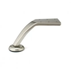 4 9/16 in. (116 mm) Brushed Nickel Iron Abstract Contemporary Furniture Leg by Richelieu Hardware -Richelieu Hardware Sales brushed nickel richelieu hardware furniture parts 5234195 4f 1000