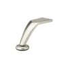 4 9/16 in. (116 mm) Brushed Nickel Iron Abstract Contemporary Furniture Leg by Richelieu Hardware -Richelieu Hardware Sales brushed nickel richelieu hardware furniture parts 5234195 64 1000