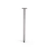27 in. (686 mm) Brushed Stainless Steel Adjustable Stainless Steel Leg by Richelieu Hardware -Richelieu Hardware Sales brushed stainless steel richelieu hardware furniture parts 61758627170 64 1000