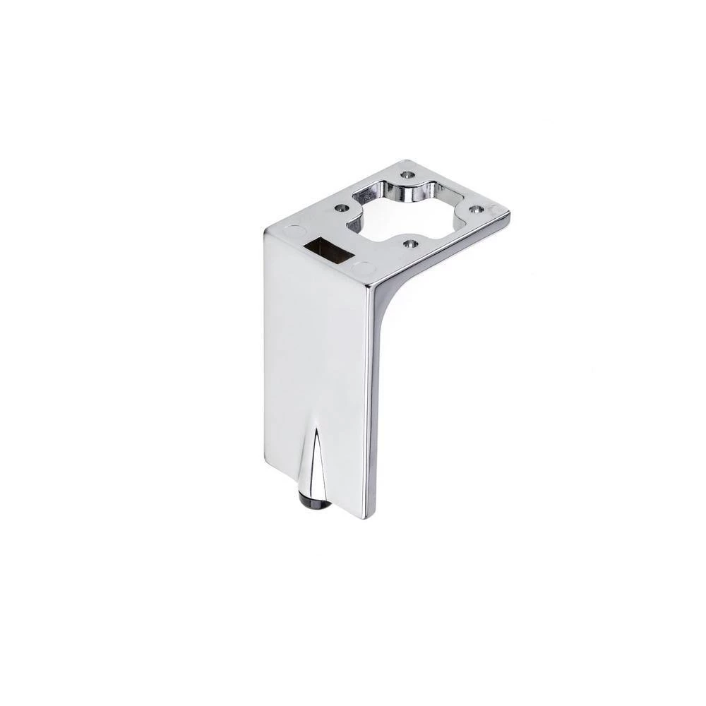 7 7/8 in. (200 mm) Chrome Zamak Furniture Leg with leveling Glide by Richelieu Hardware 4 7 7/8 in. (200 mm) Chrome Zamak Furniture Leg with leveling Glide by Richelieu Hardware - Image 2