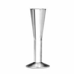 1 5/8 in. (41 mm) Chrome Metal Round Contemporary Furniture Leg by Richelieu Hardware