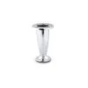 2 9/16 in. (65 mm) Chrome Metal Round Contemporary Furniture Leg with leveling Glide by Richelieu Hardware -Richelieu Hardware Sales chrome richelieu hardware furniture parts 40760140 64 1000