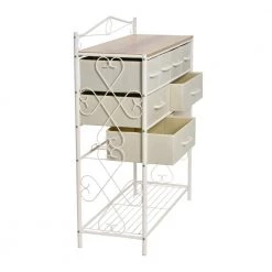 Victoria Wide Coastal Oak 8-Drawer Storage Chest 40.5 in. H x 33.25 in. W x 13 in. D by HOUSEHOLD ESSENTIALS -Richelieu Hardware Sales coastal oak household essentials chest of drawers 8422 1 77 1000