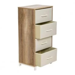 Hallway Narrow Coastal Oak 4-Drawer Chest 33.25 in. H x 16 in. W x 12 in. D by HOUSEHOLD ESSENTIALS 11 Hallway Narrow Coastal Oak 4-Drawer Chest 33.25 in. H x 16 in. W x 12 in. D by HOUSEHOLD ESSENTIALS -Richelieu Hardware Sales coastal oak household essentials chest of drawers 8512 1 77 1000