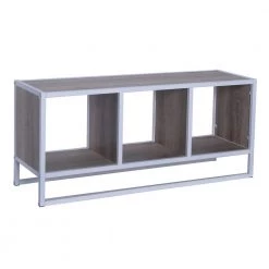 42.7 in. Coastal Oak Rectangular Coffee Table by HOUSEHOLD ESSENTIALS