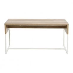 35.43 in. Coastal Oak Finish Wrap Wood Rectangle Coffee Table by HOUSEHOLD ESSENTIALS -Richelieu Hardware Sales coastal oak white household essentials coffee tables hh8270 1 c3 1000