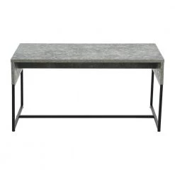 35.43 in. Gray Slate Finish Wrap Wood Rectangle Coffee Table by HOUSEHOLD ESSENTIALS -Richelieu Hardware Sales gray household essentials coffee tables hh8271 1 4f 1000