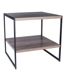Ashwood Low End Table in Light Wood by HOUSEHOLD ESSENTIALS