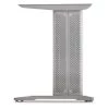 28 1/2 in. (725 mm) Gray Steel C-Leg Desk with leveling Glide (2-Pack) by Richelieu Hardware