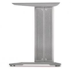 28 1/2 in. (725 mm) Gray Steel C-Leg Desk with leveling Glide (2-Pack) by Richelieu Hardware