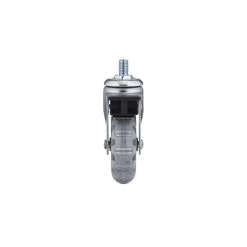 2-15/16 in. (75 mm) Light Gray Braking Swivel Stem Caster with 99 lb. Load Rating by Richelieu Hardware -Richelieu Hardware Sales grays richelieu hardware casters 27583020502 4f 1000