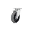 5 in. (127 mm) Gray Non-Braking Swivel Plate Caster with 298 lb. Load Rating by Richelieu Hardware -Richelieu Hardware Sales grays richelieu hardware casters f25657 64 1000