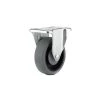 4 in. (102 mm) Gray Fixed Plate Caster with 247 lb. Load Rating by Richelieu Hardware -Richelieu Hardware Sales grays richelieu hardware casters f27275 64 1000