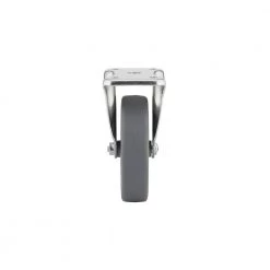 5 in. (127 mm) Gray Fixed Plate Caster with 298 lb. Load Rating by Richelieu Hardware -Richelieu Hardware Sales grays richelieu hardware casters f27276 4f 1000