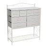 Victoria Scandinavian White 8-Drawer Storage Wide Chest 40.5 in. H x 33.25 in. W x 13 in. D by HOUSEHOLD ESSENTIALS -Richelieu Hardware Sales scandinavian white household essentials chest of drawers 8420 1 64 1000