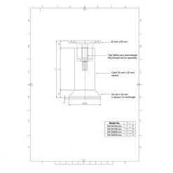 7 7/8 in. (200 mm) Stainless Steel Aluminum Square Vintage Furniture Legs by Richelieu Hardware 15 7 7/8 in. (200 mm) Stainless Steel Aluminum Square Vintage Furniture Legs by Richelieu Hardware -Richelieu Hardware Sales stainless steel richelieu hardware furniture parts 64134200170 76 1000