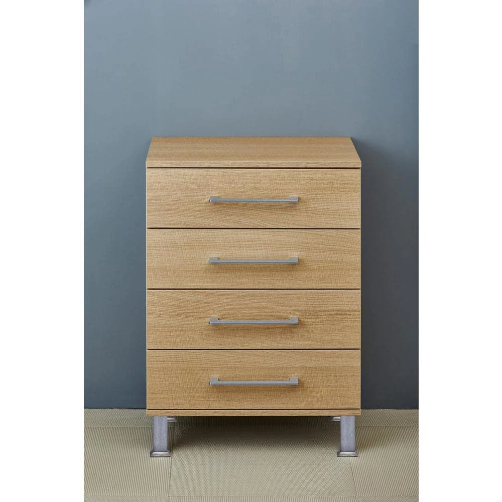 9 13/16 in. (250 mm) Stainless Steel Aluminum Square Vintage Furniture Legs by Richelieu Hardware 5 9 13/16 in. (250 mm) Stainless Steel Aluminum Square Vintage Furniture Legs by Richelieu Hardware - Image 3