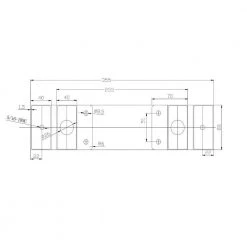 16 1/8 in. (410 mm) Stainless Steel Tapered Bench Legs with leveling Glide (2-Pack) by Richelieu Hardware -Richelieu Hardware Sales stainless steel richelieu hardware furniture parts 80404170 76 1000