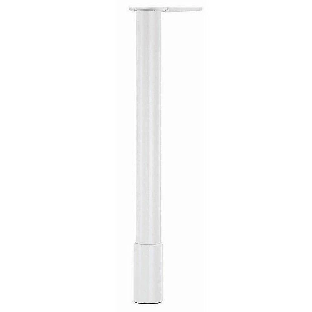 2 3/8 in. (60 mm) White Steel Adjustable Round Table Leg by Richelieu Hardware 3 2 3/8 in. (60 mm) White Steel Adjustable Round Table Leg by Richelieu Hardware