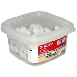 3/4 in. White Base Nail-On Glides (120-Pack) by Richelieu Hardware -Richelieu Hardware Sales whites richelieu hardware furniture accessories f32026pc 1f 1000