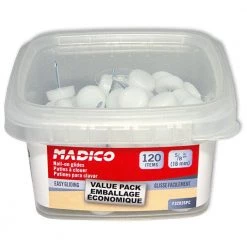 3/4 in. White Base Nail-On Glides (120-Pack) by Richelieu Hardware -Richelieu Hardware Sales whites richelieu hardware furniture accessories f32026pc 4f 1000